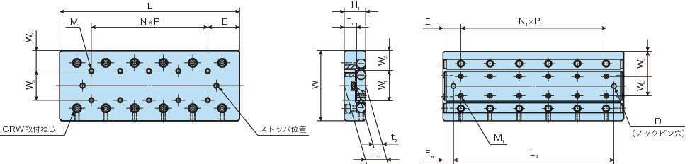 크로스롤러웨이유니트 CRWU-R