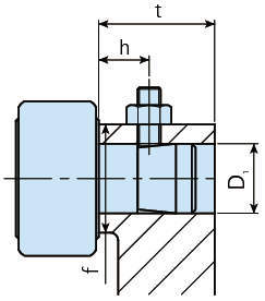 간이취부용캠플로어 CF-SFU-B(리테이너붙이)