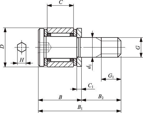 스러스트와셔붙이미니어쳐캠플로어 CFS-W(리테이너붙이)