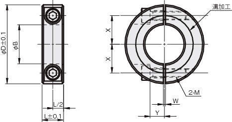 세퍼레이트칼라 강관용타입
