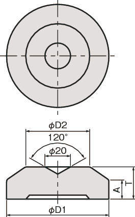 레벨링플레이트 원형·거치타입