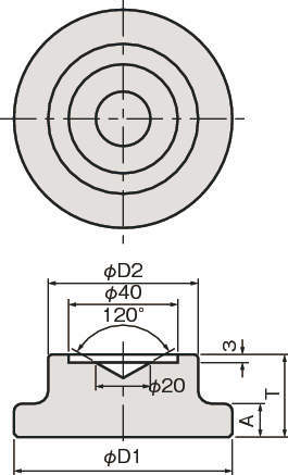 레벨링플레이트 원형·거치타입