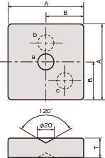레벨링플레이트 각형·거치타입