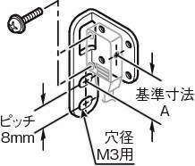 센서브라켓(광전센서용)E1-SY타입