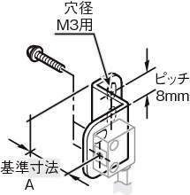 센서브라켓(광전센서용)PQ-LW타입