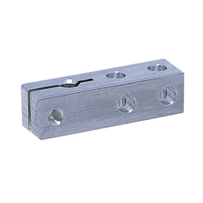 센서브라켓(광화이버센서용)슬리트타입(직렬구멍)