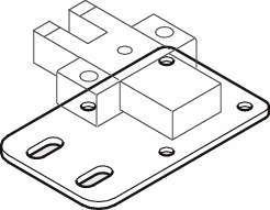센서브라켓(포토마이크로센서용)스트레이트 V타입