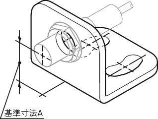 센서브라켓(근접센서용)L선회타입