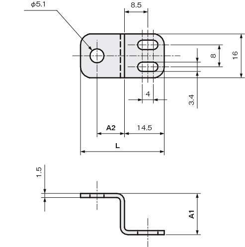 센서브라켓(근접센서용)Z타입