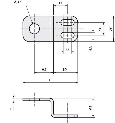 센서브라켓(근접센서용)Z타입