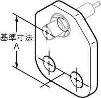센서브라켓(근접센서용)스트레이트 HD타입(고강성)