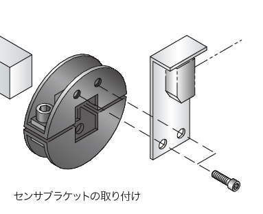 샤프트브라켓(각샤프트용) 구멍2개있는타입