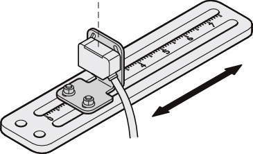 센서브라켓 스트레이트눈금부착타입