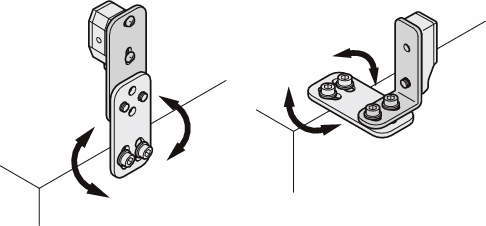 센서브라켓 스트레이트선회타입