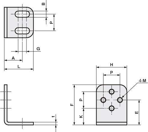 센서브라켓 L타입