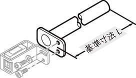 센서브라켓 플랜지붙이둥근샤프트(중실샤프트)