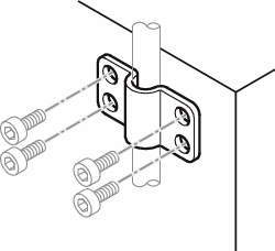 센서브라켓 HD새들