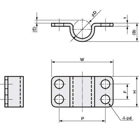 센서브라켓 HD새들