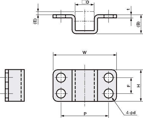 센서브라켓 HD새들