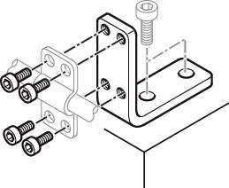 센서브라켓 HD새들베이스LX