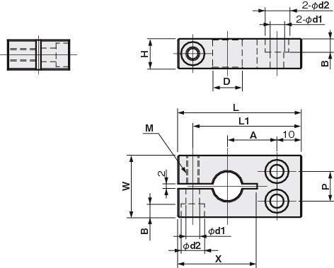 센서브라켓 취부베이스F