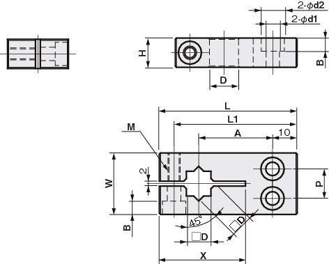 센서브라켓 취부베이스F