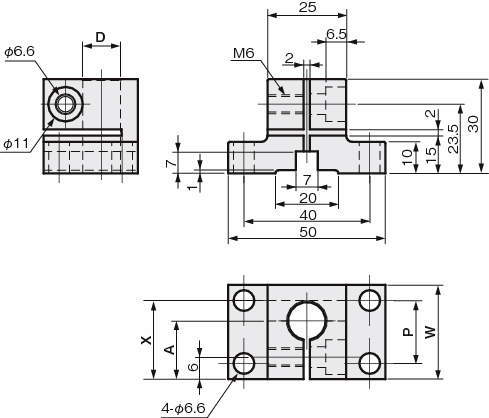 센서브라켓 취부베이스S
