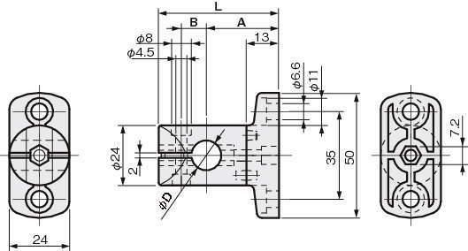 센서브라켓 취부베이스T