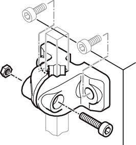 센서브라켓 취부베이스A