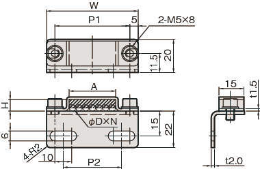 에어튜브브라켓 L타입1