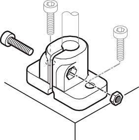 센서브라켓 취부베이스R