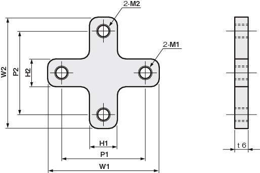 센서브라켓 XY고정조인트