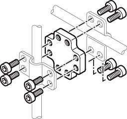 센서브라켓 HD XY고정조인트