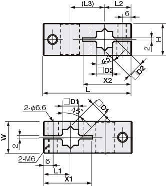 센서브라켓 XY고정조인트