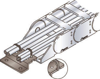 에어튜브브라켓 Z타입(결속밴드용)