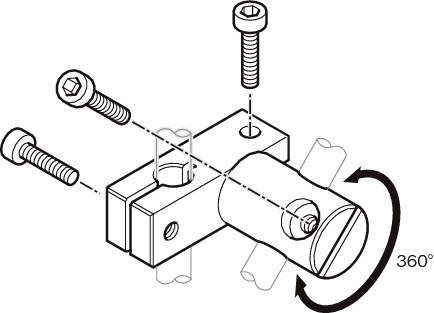 센서브라켓 XY프리조인트