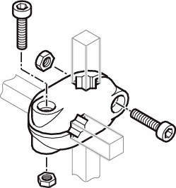센서브라켓 XY고정조인트