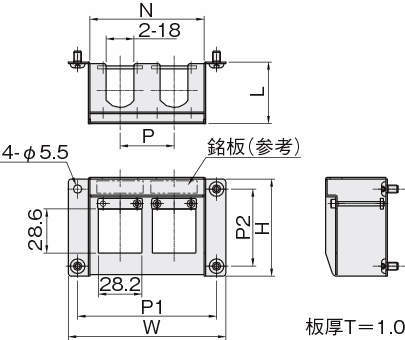 소형레귤레이터브라켓 박스타입1(SMC ARM10용)