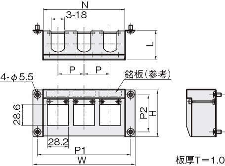 소형레귤레이터브라켓 박스타입1(SMC ARM10용)