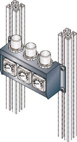 소형레귤레이터브라켓 박스타입1(SMC ARM10용)