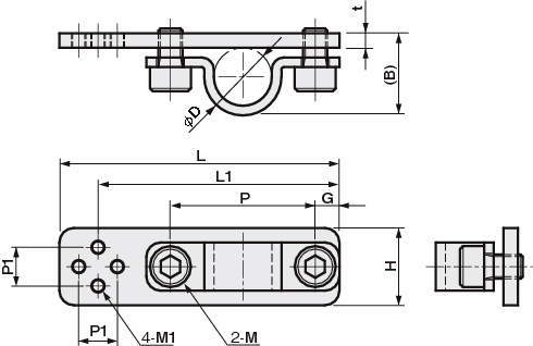 센서브라켓 센서어태치F