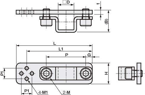 센서브라켓 센서어태치F