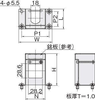 소형레귤레이터브라켓 박스타입2(SMC ARM10용)