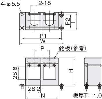 소형레귤레이터브라켓 박스타입2(SMC ARM10용)