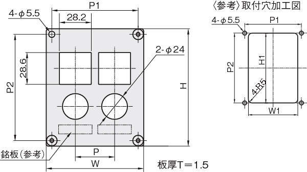 소형레귤레이터브라켓 스트레이트타입(SMC ARM10F용)