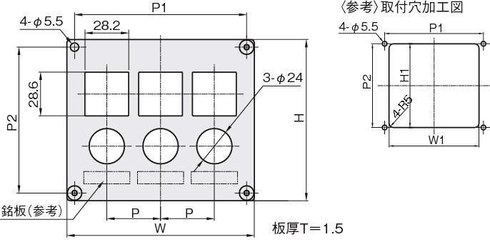 소형레귤레이터브라켓 스트레이트타입(SMC ARM10F용)