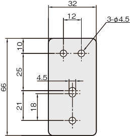 센서브라켓 CCD카메라용