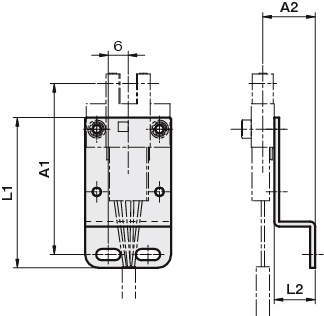 센서브라켓(포토마이크로센서용)Z형 H타입