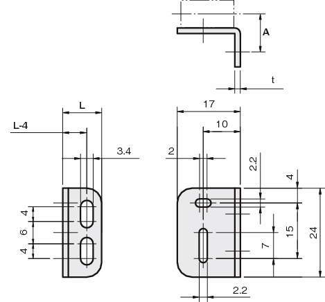 센서브라켓(광전센서용)TS-SW타입