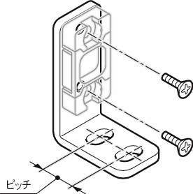 센서브라켓(반사판용)RG-R13 L형타입